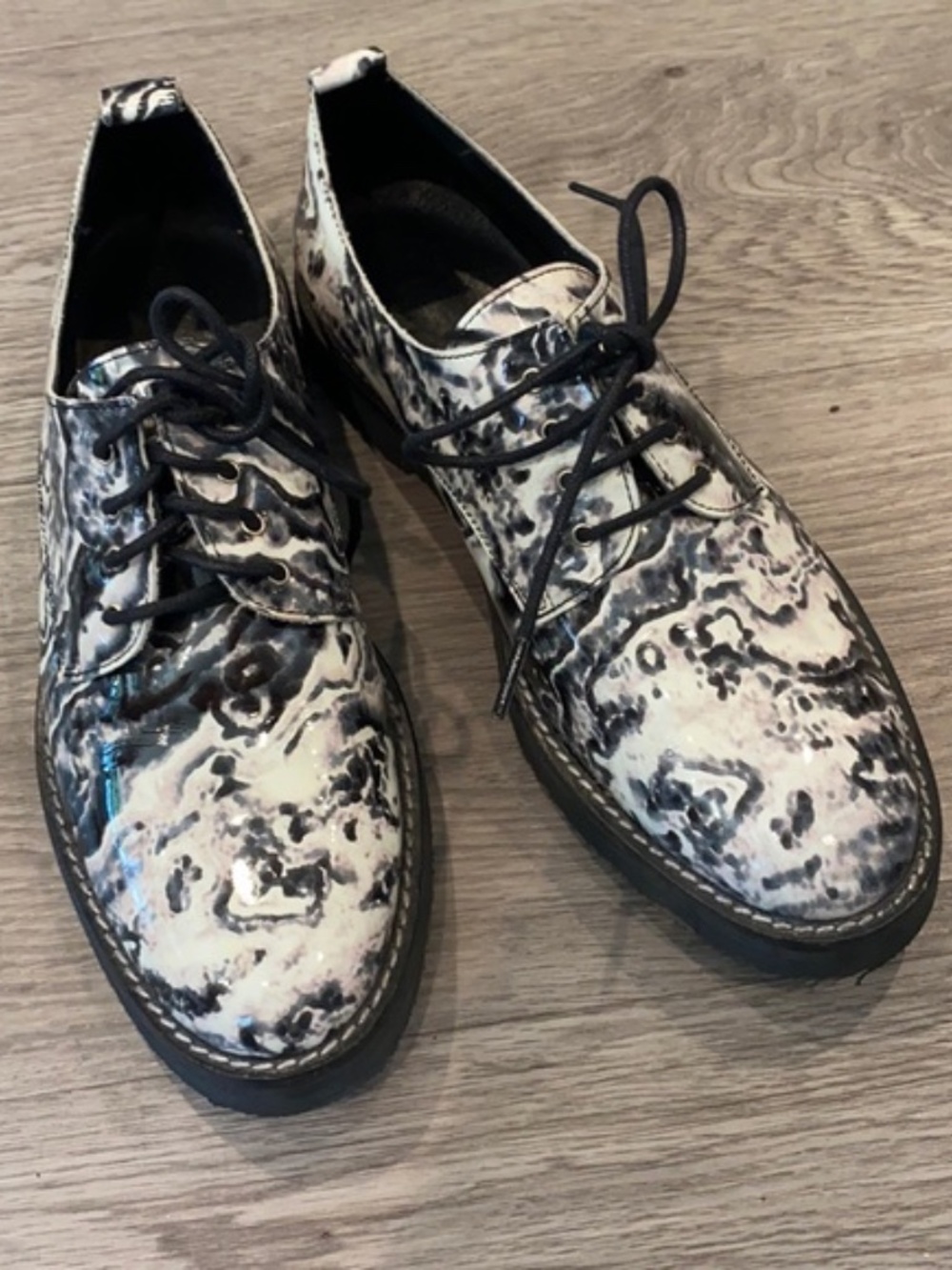 Miista marbled loafers
